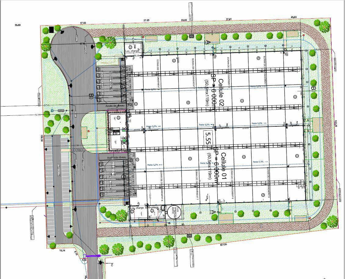 Entrepôt classe a Calais 12894m² Location entrepôt classe a Calais Pas-de-Calais OLLOG2310666 7